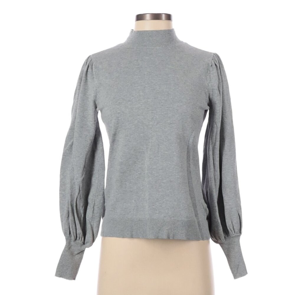 CeCe Gray Pullover Sweater – Size XS